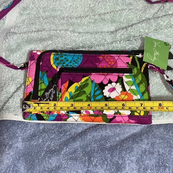 Nwt Vera Bradley va va bloom Strap Wallet crossbody - Picture 13 of 14